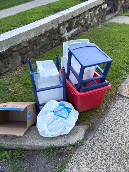 Photo of free Curb alert plastic storage (Croton-on-Hudson) #1