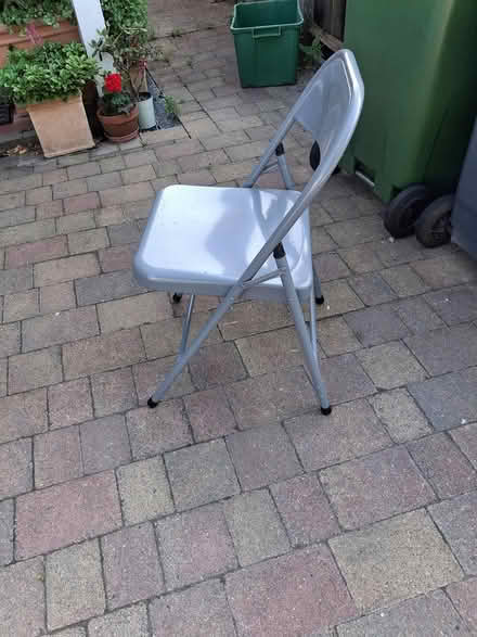 Photo of free Metal folding chair (Stroud Merrywalks GL5) #1