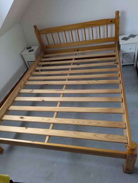 Photo of free Double Bed Frame (Crookes S10) #1