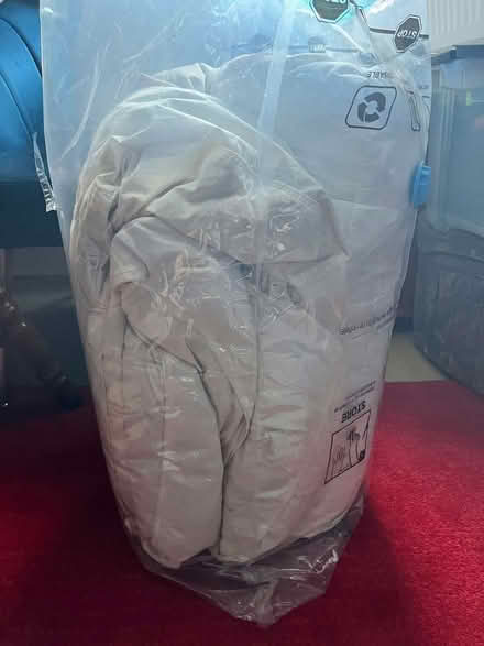 Photo of free Kingsize feather duvet (Ballynafoy BT6) #1