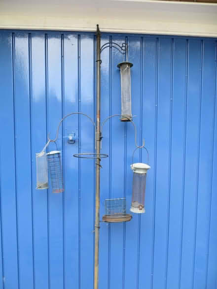 Photo of free multi bird feeder pole & fire pit ~ gu16 frimley (Farnborough GU14) #1