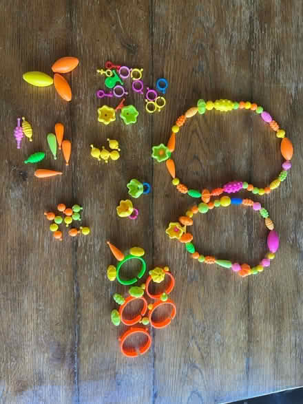 Photo of free Kids Pop Bead Jewelry Set (Wilshire and La Cienega) #1