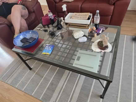Photo of free Glass top tables (Blacon CH1) #2