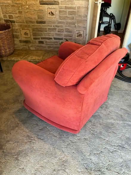 Photo of free Comfy single sofa (Mannington) #3