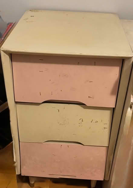 Photo of free Small 3 drawer side dresser (NDG) #1