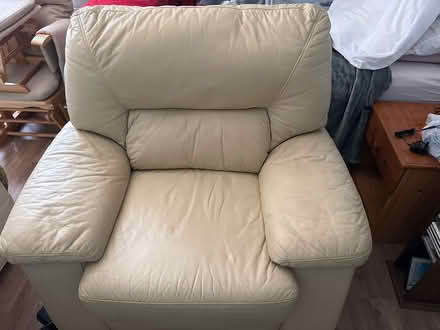 Photo of free Leather electric recliner chair (Hertford SG13) #3