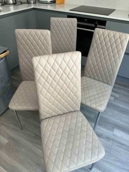 Photo of free 4 Cream Dining Chairs (Chipping Ongar CM5) #1