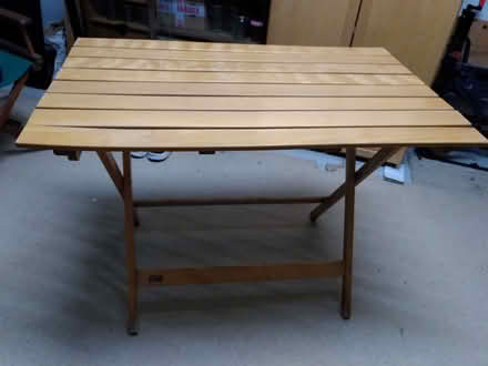 Photo of free Wooden Garden Table (Whitehill EH22) #1