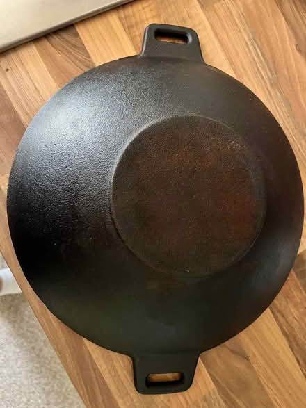 Photo of free Cast Iron Wok Pan (CM12) #2