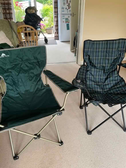 Photo of free 2 picnic folding chairs (North Leigh OX29) #1