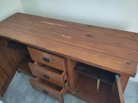 Photo of free Rustic Side Board, 2 door 3 drawer (Princes Risborough HP27) #3