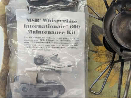 Photo of free MSR Whisperlite camping stove (Chesterton GL7) #2