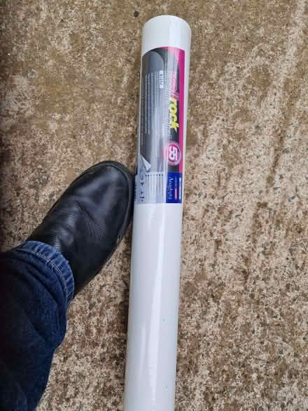 Photo of free Wall Rock Fibrelining Paper (Anaglypta) (Evercreech BA4) #1
