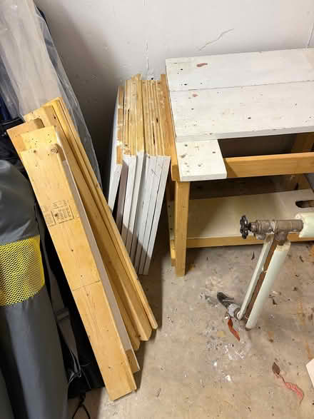 Photo of free Wood shelves and other wood pieces (Lee, MA) #1