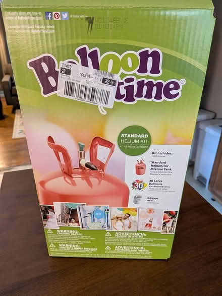 Photo of free Helium tank (amount left unknown) (Plainfield, IL) #2