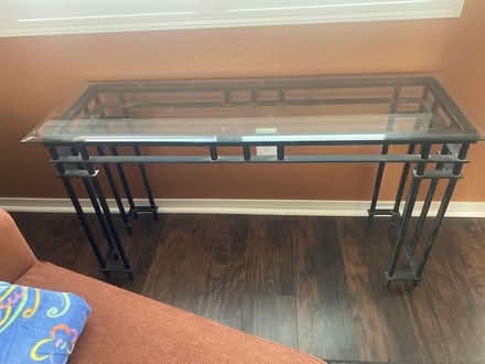 Photo of free Glass console table (South valley) #1
