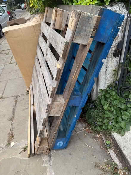 Photo of free Wooden pallets (Manchester M21) #2