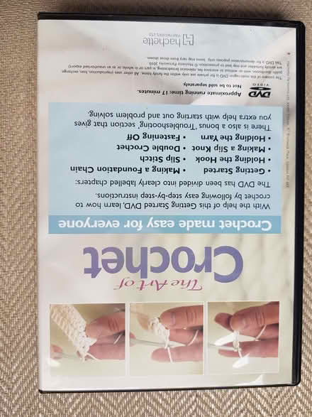 Photo of free Learn how to crochet DVD (Kendal LA9) #2
