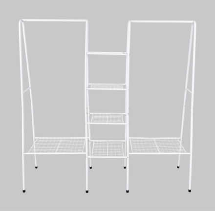 Photo of free Clothes rack white (Brixton SW2) #3