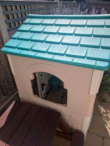 Photo of free Large plastic garden playhouse (N11 3qa nr new Southgate stn) #2