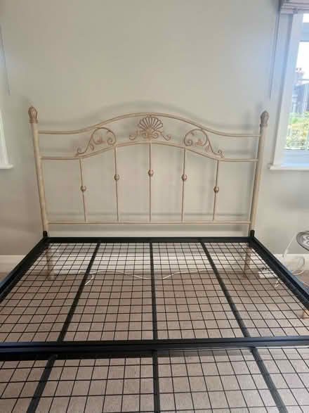 Photo of free King Size Metal Bed Frame (The Dales IP1) #2