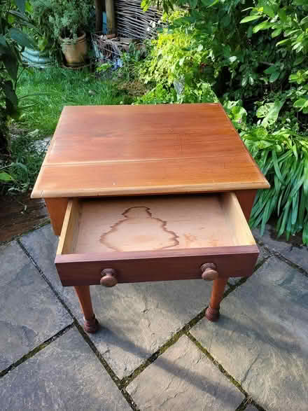 Photo of free Small table with drawer (Balerno EH14) #3