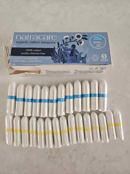 Photo of free Chlorine free tampons (Shenley WD7) #1