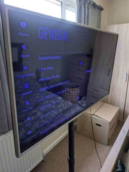 Photo of free Smart LG TV and stand (Abingdon, OX14 3TD) #1