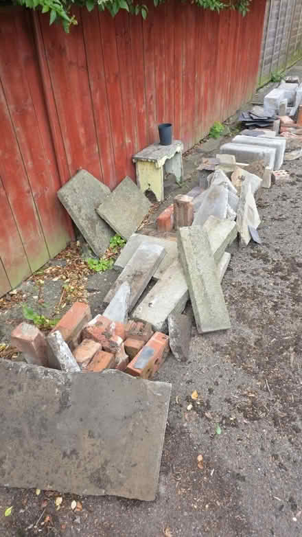 Photo of free Garden Rubble (Bedlington NE22) #1