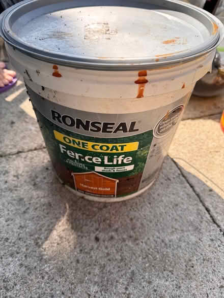 Photo of free Fence paint (CR7) #1