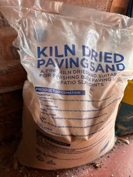 Photo of free Kiln dried paving sand (Bromsgrove B60) #1