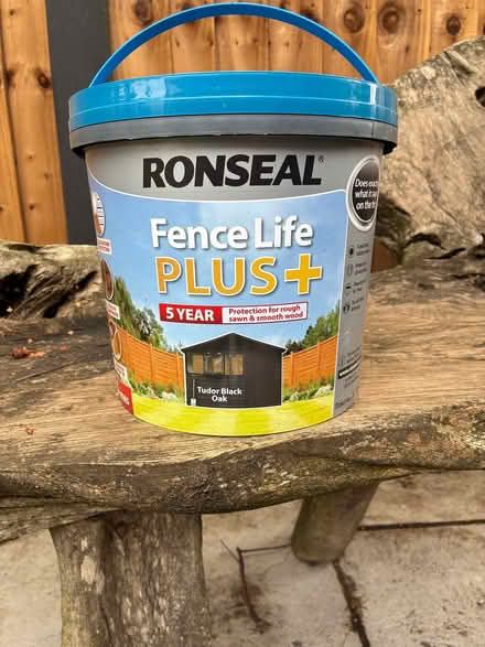 Photo of free Ronseal black fence paint (Eccleston PR7) #1