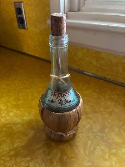 Photo of free Empty Chianti bottle (Croton-on-Hudson) #1