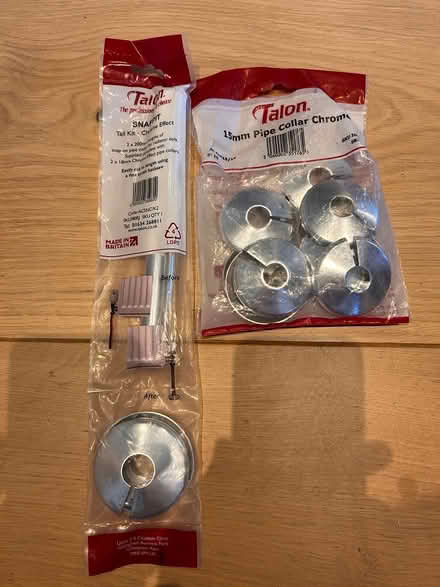 Photo of free Chrome pipe covers (BA2 5) #1