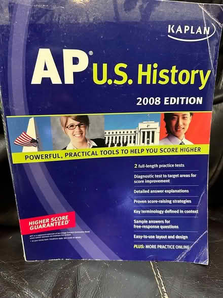 Photo of free AP US history practice book (Lexington MA) #1