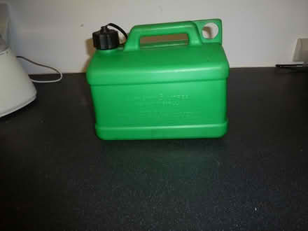 Photo of free 5 Litre Unleaded Petrol Can (Marston Green, B37) #1