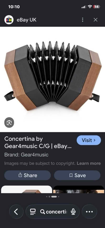 Photo of Concertina (Malvern WR14) #1