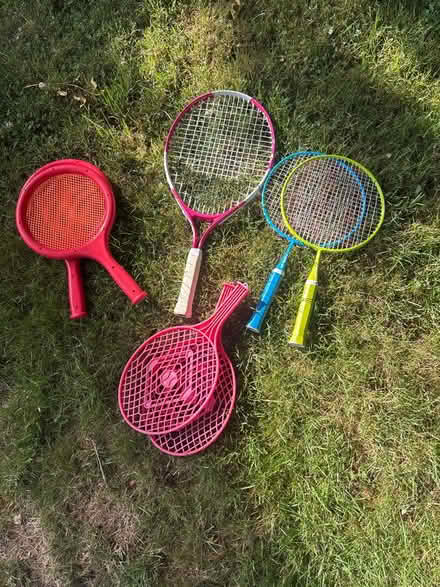 Photo of free Bundle of rackets (Knebworth SG3) #1