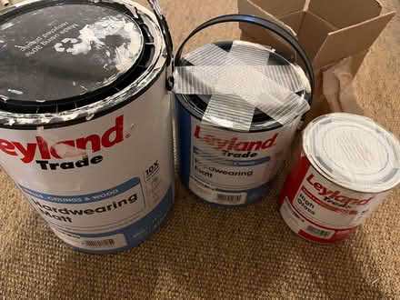 Photo of free Leftover offwhite paint (CR0) #1