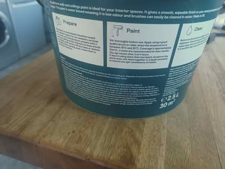 Photo of free Light Blue Emulsion Paint (St George BS5) #2