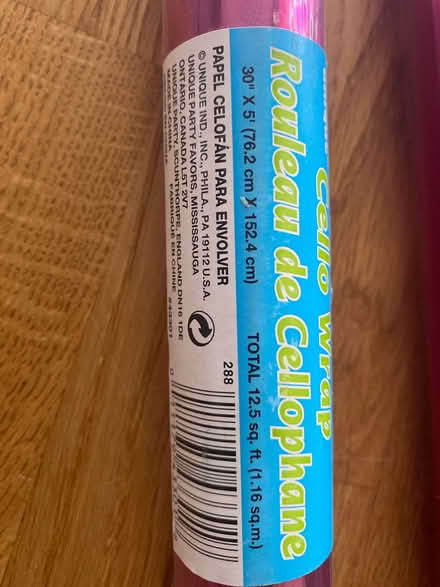 Photo of free Pink cellophane wrap (Hellesdon NR6) #3