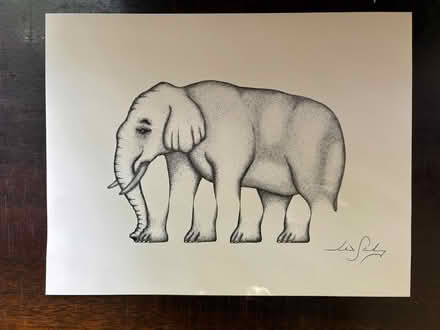 Photo of free Optical illusion elephant (Croton-on-Hudson) #1