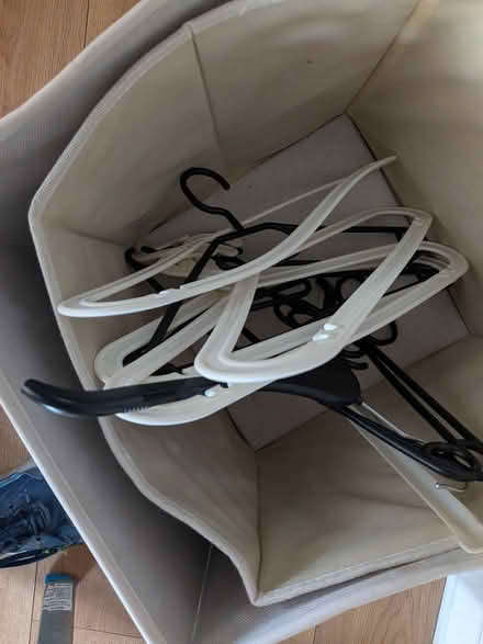 Photo of free About 10 plastic hangers (LS17) #1