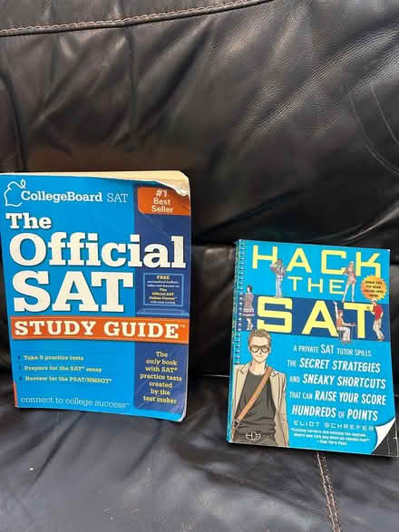 Photo of free Three SAT practice books (Lexington MA) #1