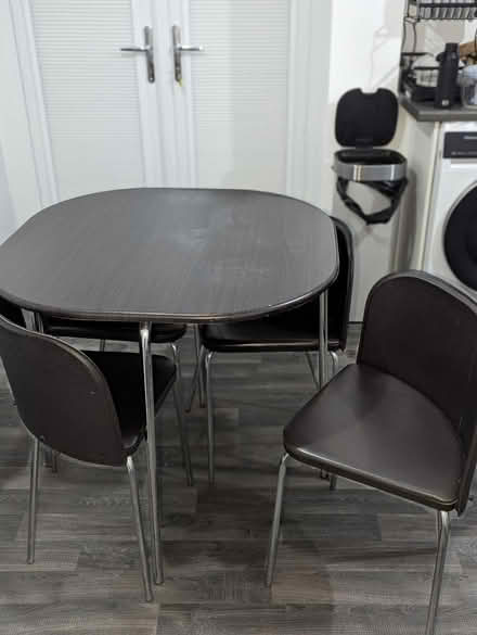 Photo of free 4-chair dining set (Chatterley Parkway NG8) #3