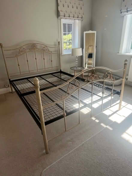 Photo of free King Size Metal Bed Frame (The Dales IP1) #1