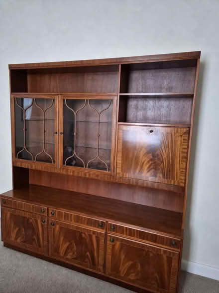 Photo of free Stunning 1970's vintage display cabinet/wall unit (Berwick-upon-Tweed TD15) #1
