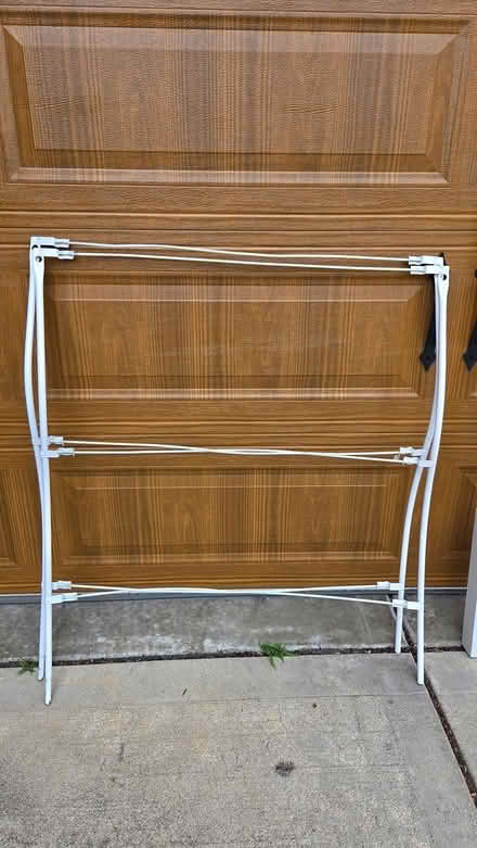 Photo of free Twin White Canopy Bed (Northern Palatine) #3