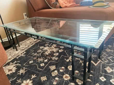 Photo of free Glass coffee table (South valley) #1
