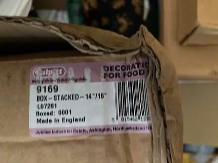 Photo of free Cake boxes ( for wedding cakes) (Four Marks GU34) #1